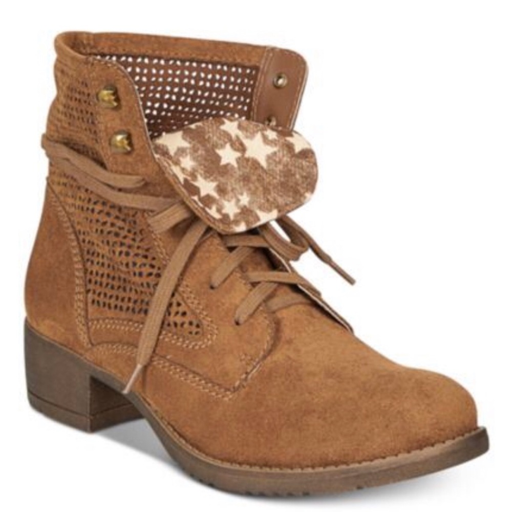 American Rag Ramona Lace-Up Combat Boots Size 5.5